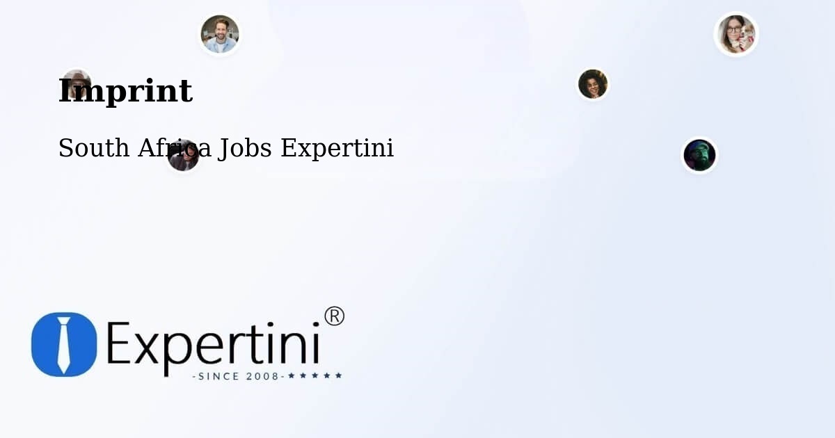 Imprint – Marquard - South Africa Jobs Expertini