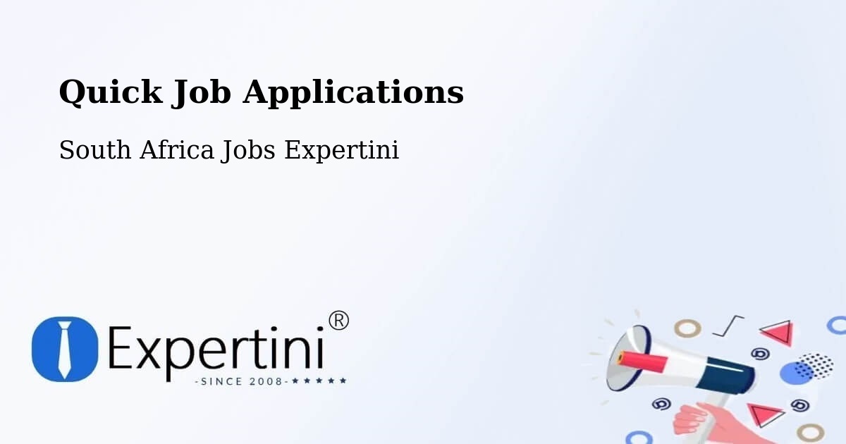Quick Apply Feature – Marquard - South Africa Jobs Expertini